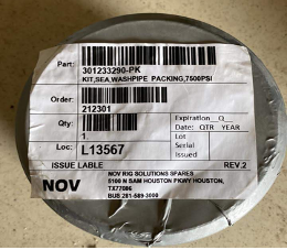 PACKING SEAL KIT, PART NO.: 30123290-PK , TDS-11SA
